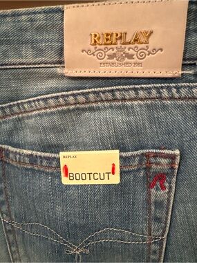 NWT REPLAY Wendie Bootcut Jeans